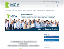 Tablet Screenshot of mnchiro.com